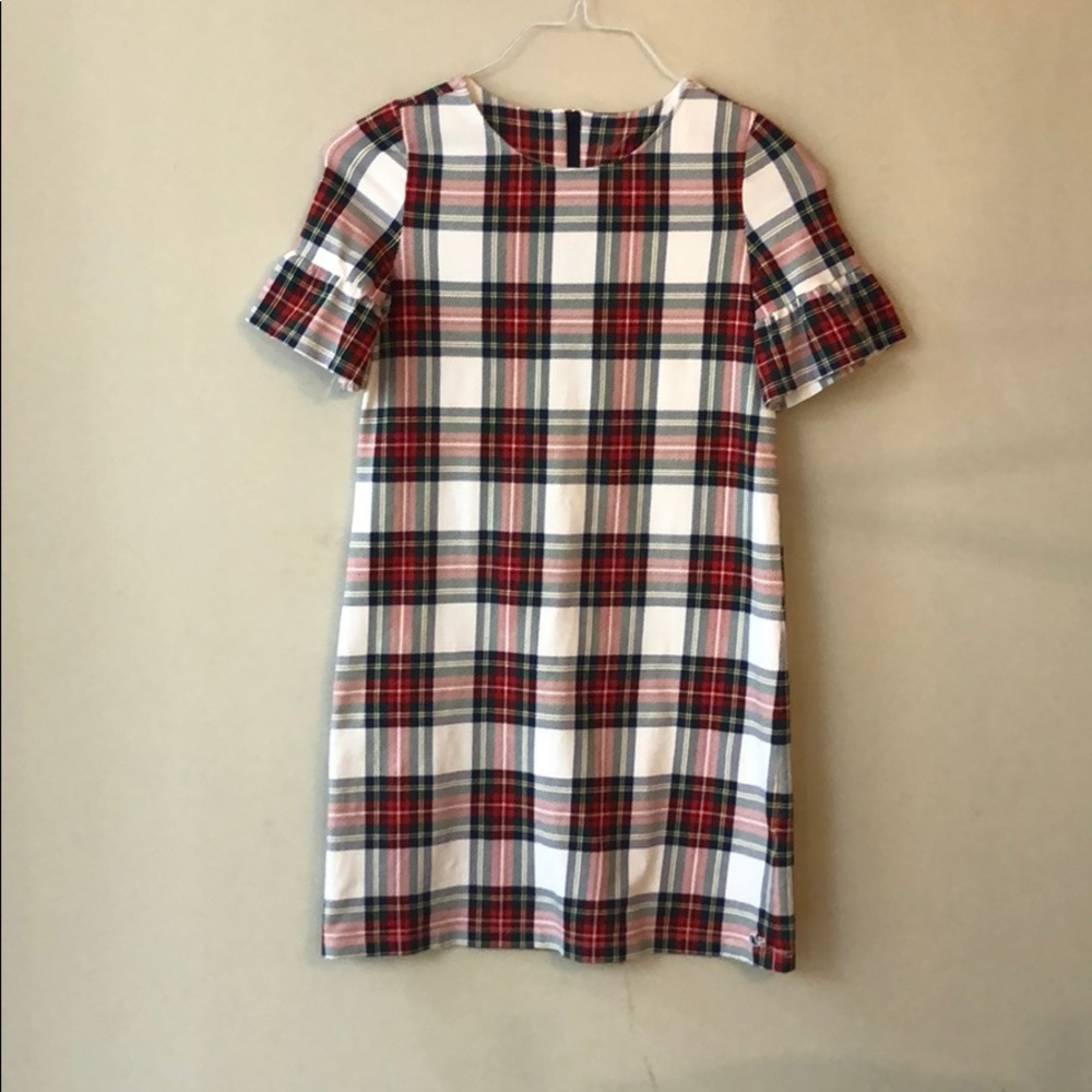 Vineyard vines plaid holiday dress